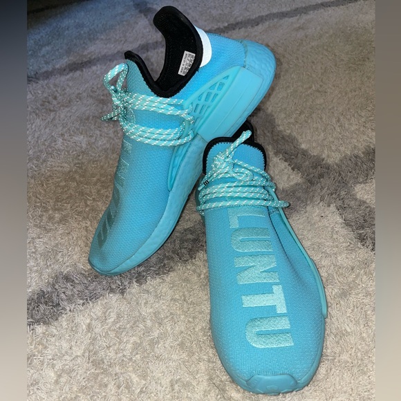 2021 Pharrell x NMD human race aqua - Picture 2 of 4